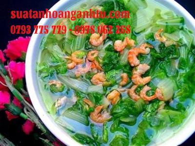 Canh Cải Thảo Nấu Tôm Khô