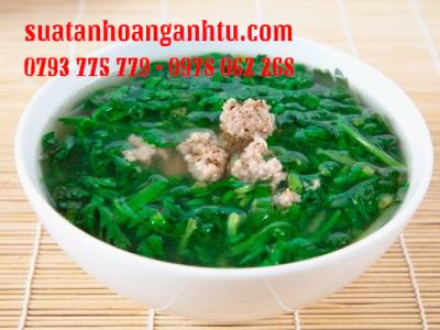 Tần Ô nấu thịt Bằm