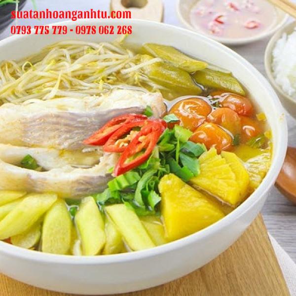 Canh Chua Nấu Cá Diêu Hồng