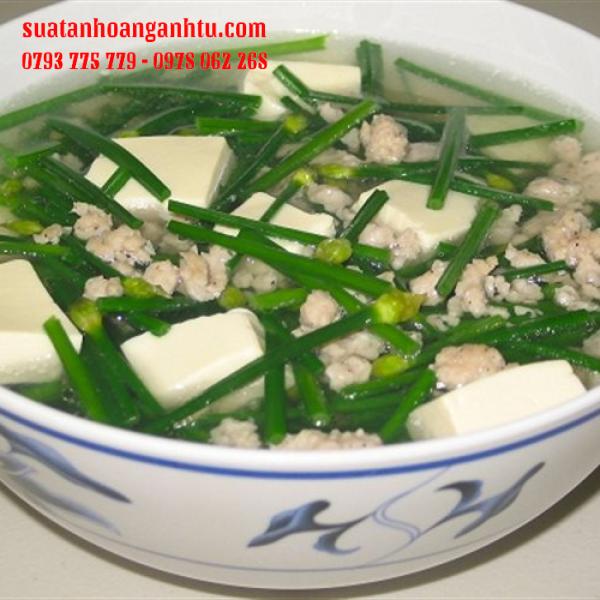 Canh Hẹ Nấu Đậu